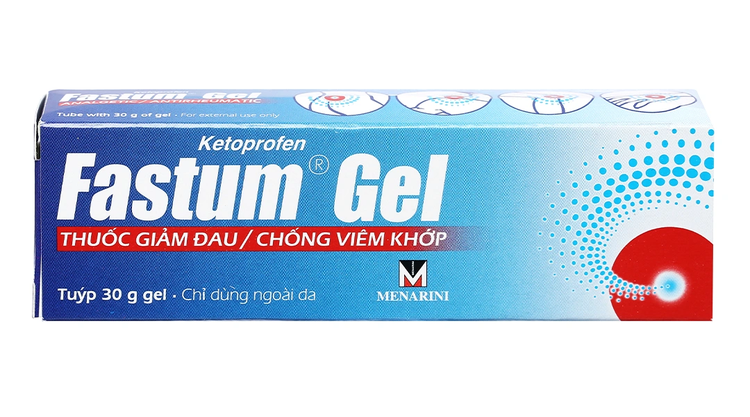 Fastum Gel 2.5% giảm đau, kháng viêm xương khớp tuýp 30g - 1