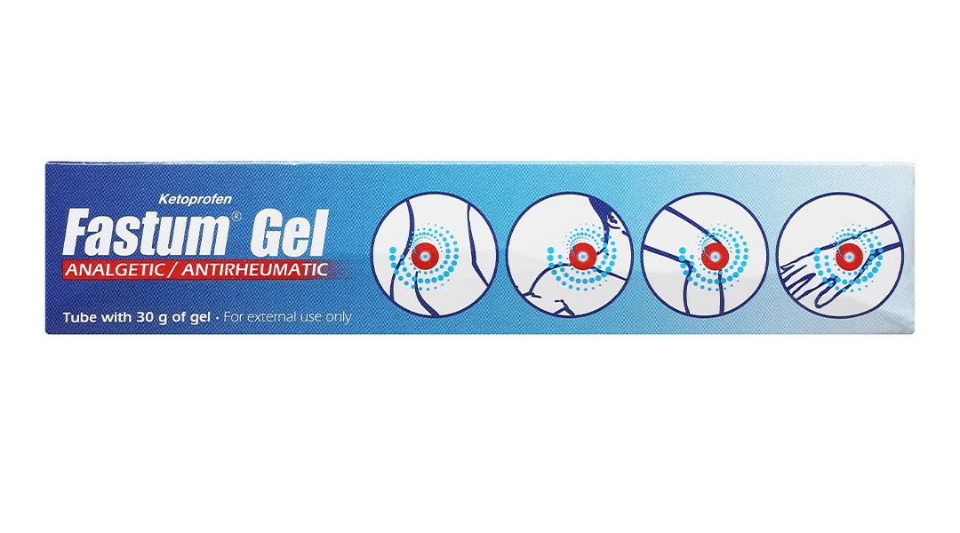 Fastum Gel 2.5% giảm đau, kháng viêm xương khớp tuýp 30g - 3