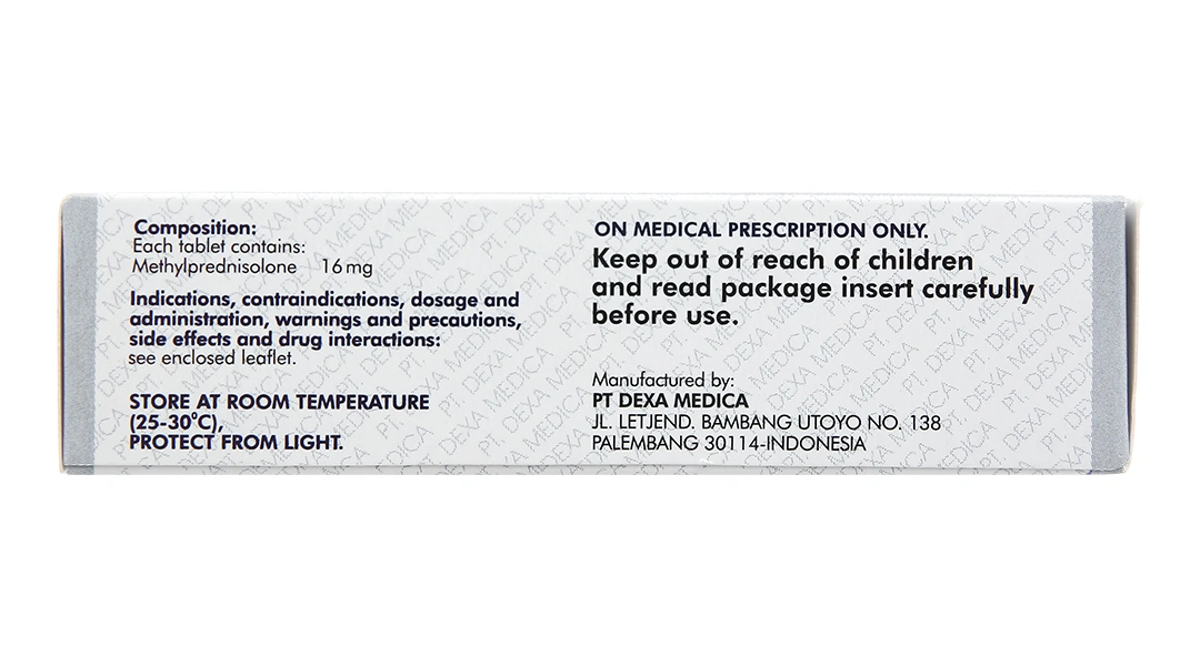 Medexa 16mg thuốc kháng viêm (5 vỉ x 6 viên) - 2