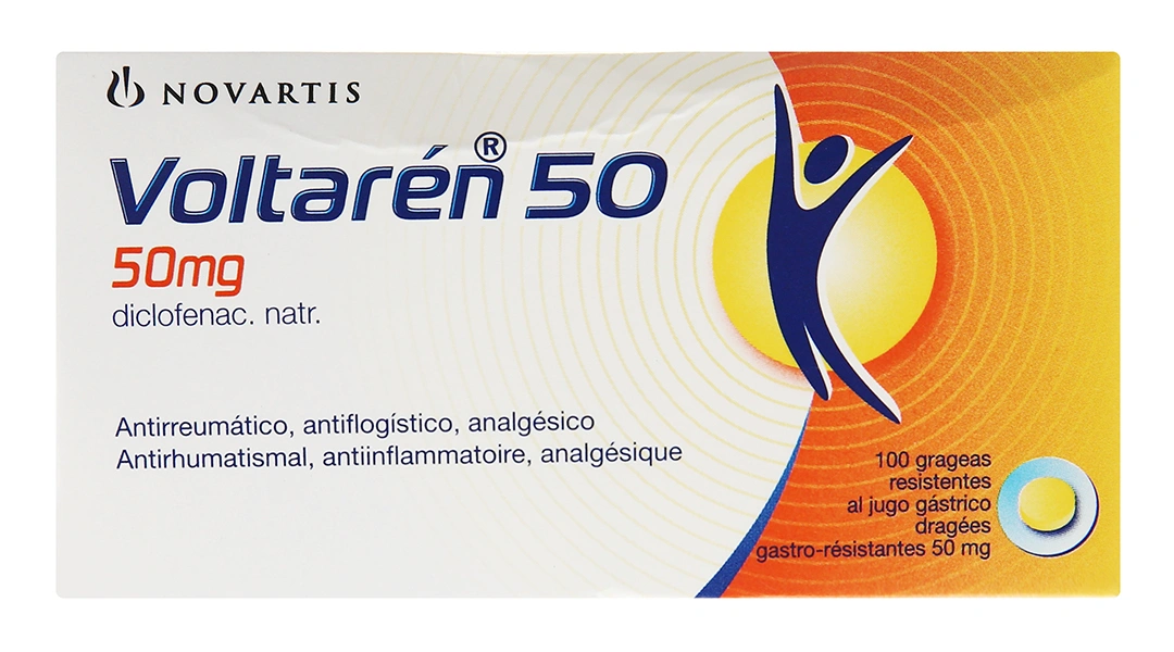 Voltaren 50mg giảm đau, kháng viêm xương khớp (10 vỉ x 10 viên) - 1