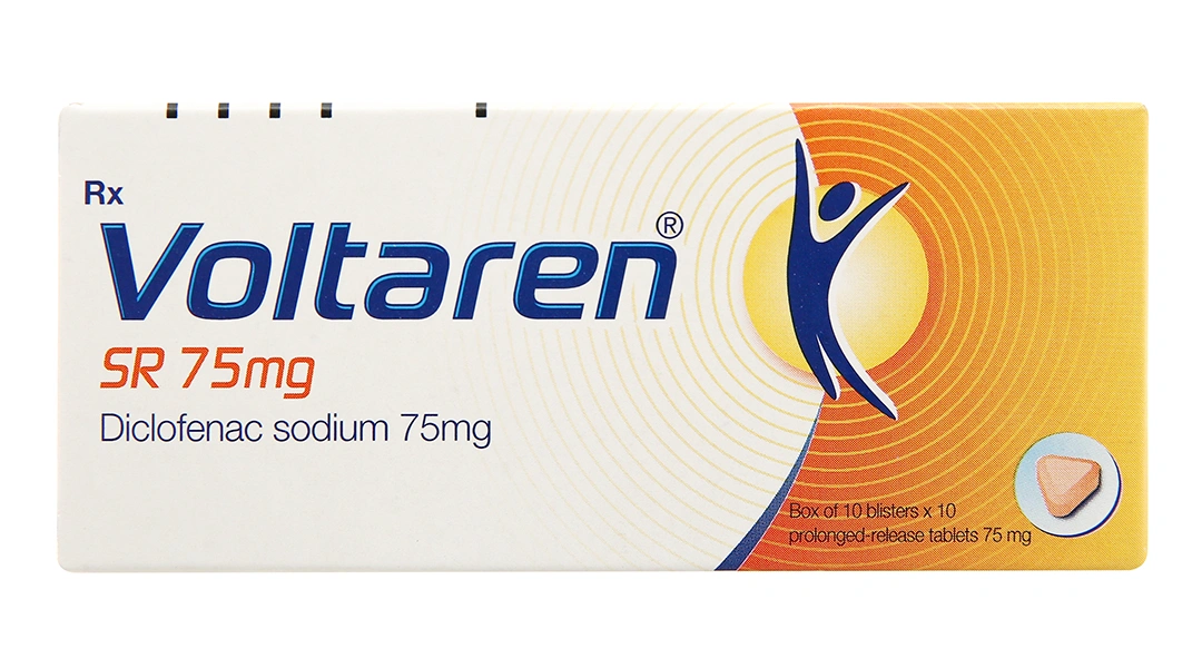 Voltaren SR 75mg giảm đau, kháng viêm xương khớp (10 vỉ x 10 viên) - 1