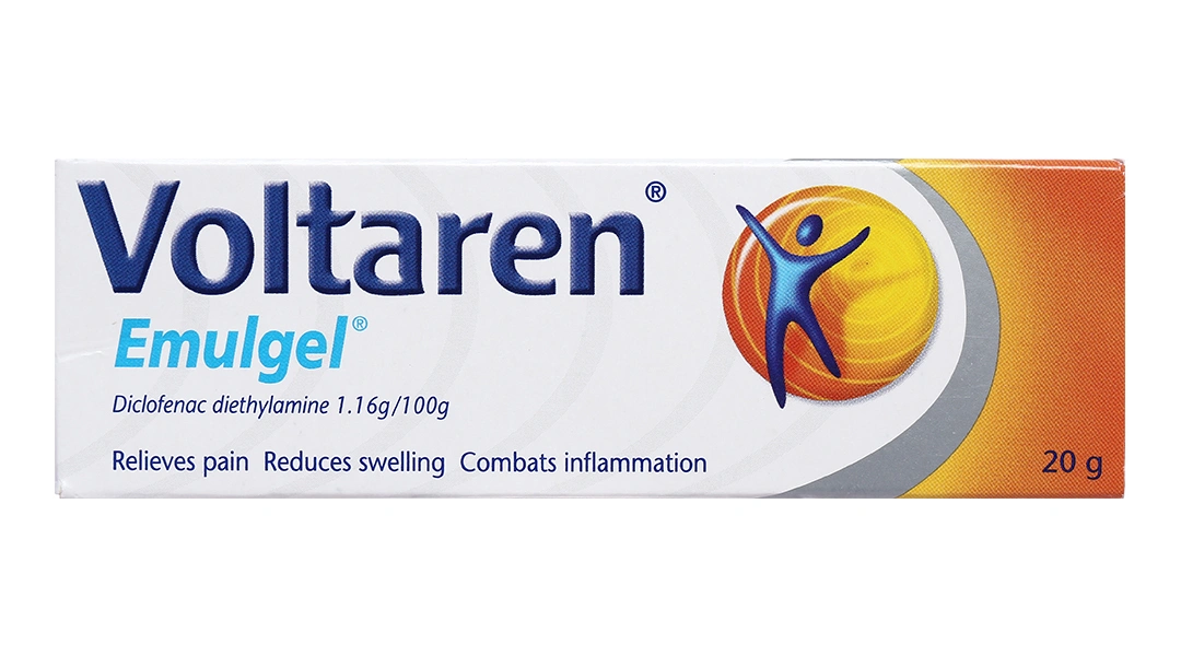 Gel bôi Voltaren Emulgel 1% giảm đau, kháng viêm xương khớp tuýp 20g - 12