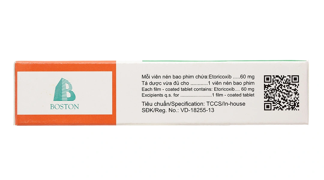 Chitogast 60 trị triệu chứng các bệnh viêm xương khớp cấp và mạn tính (3 vỉ x 10 viên) - 3