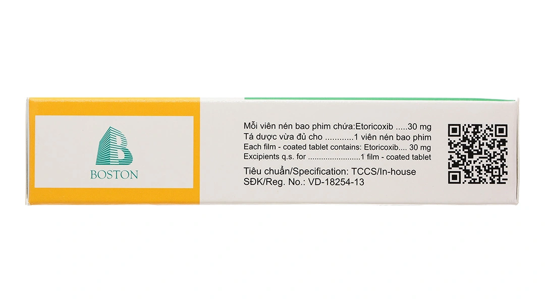 Chitogast 30 trị triệu chứng các bệnh viêm xương khớp cấp và mạn tính (3 vỉ x 10 viên) - 3