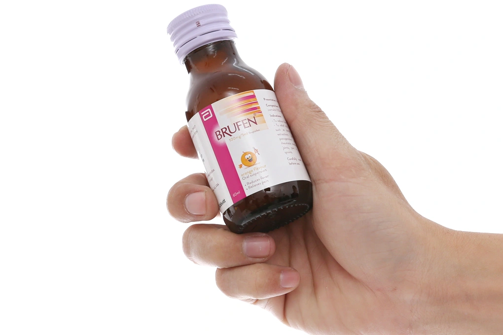 Hỗn dịch uống Brufen 100mg/5ml giảm đau, hạ sốt chai 60ml - 2