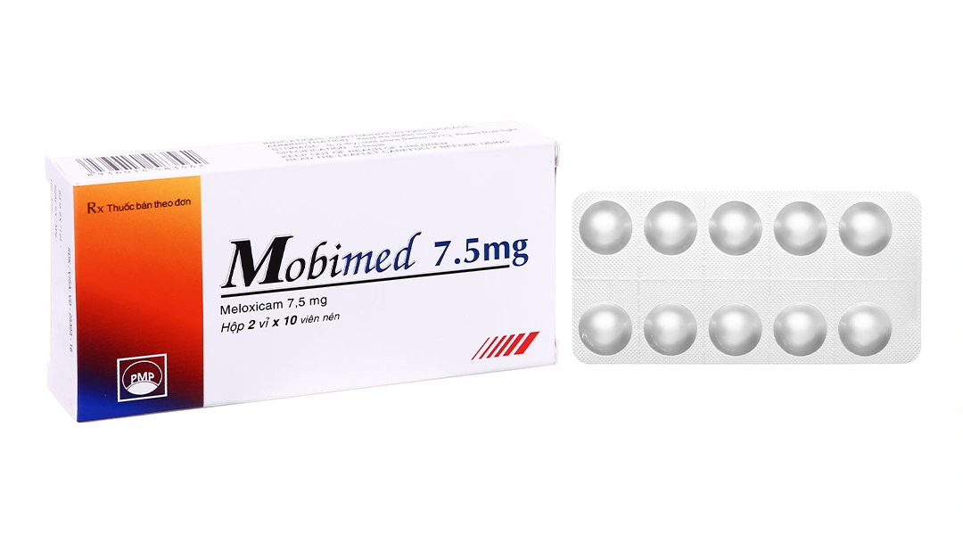Mobimed 7.5mg giảm đau, kháng viêm xương khớp (2 vỉ x 10 viên) - 