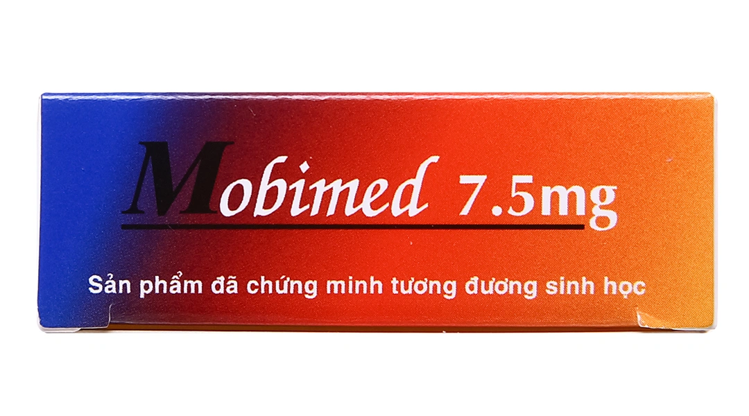 Mobimed 7.5mg giảm đau, kháng viêm xương khớp (2 vỉ x 10 viên) - 4