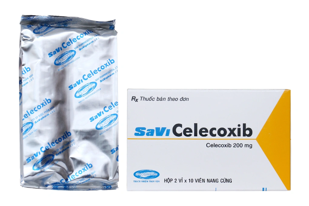 Savi Celecoxib 200mg giảm đau, kháng viêm xương khớp (2 vỉ x 10 viên) - 1