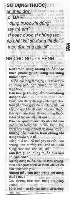Bart 20mg trị viêm khớp dạng thấp, viêm xương khớp (3 vỉ x 10 viên) - 5