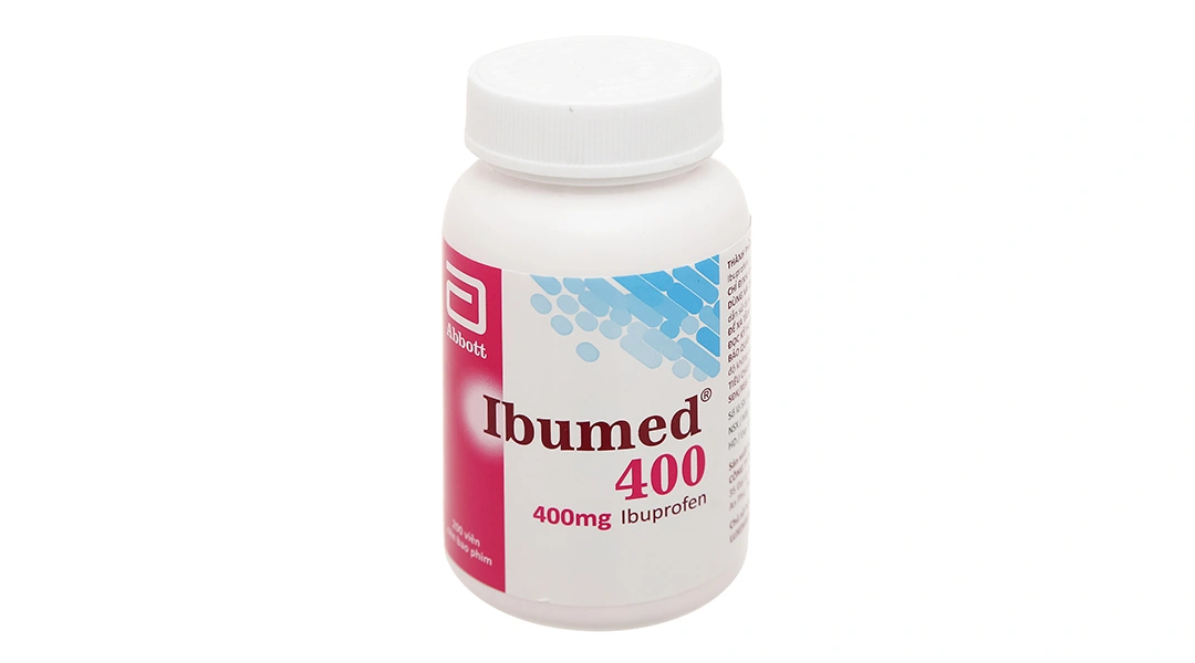 Ibumed 400 giảm đau, hạ sốt, kháng viêm lọ 200 viên - 