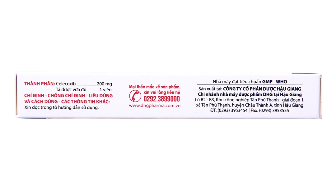 Celosti 200mg giảm đau, kháng viêm xương khớp (2 vỉ x 10 viên) - 3