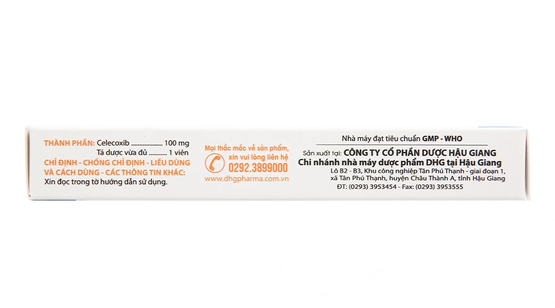 Celosti 100mg giảm đau, kháng viêm xương khớp (2 vỉ x 10 viên) - 2