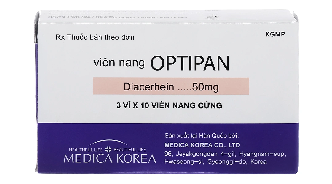 Optipan 50mg trị thoái hóa xương khớp (3 vỉ x 10 viên) - 1