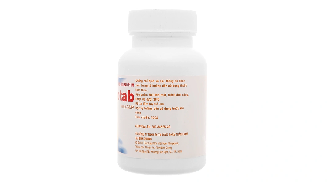 Mesotab 500mg giảm đau, kháng viêm xương khớp lọ 100 viên - 2