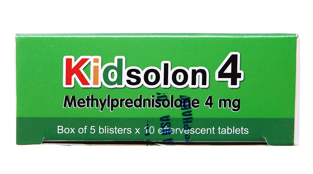 Viên sủi Kidsolon 4 hỗ trợ kháng viêm, giảm miễn dịch (5 vỉ x 10 viên) - 4