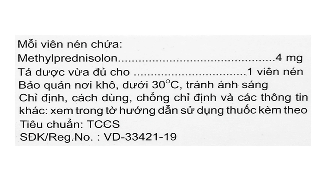 MethylBoston 4 thuốc kháng viêm (3 vỉ x 10 viên) - 5