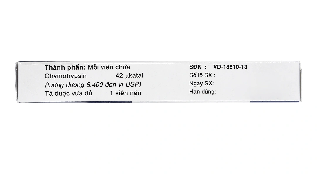Medo Alpha 42 8400IU trị phù nề sau chấn thương, phẫu thuật (2 vỉ x 10 viên) - 2