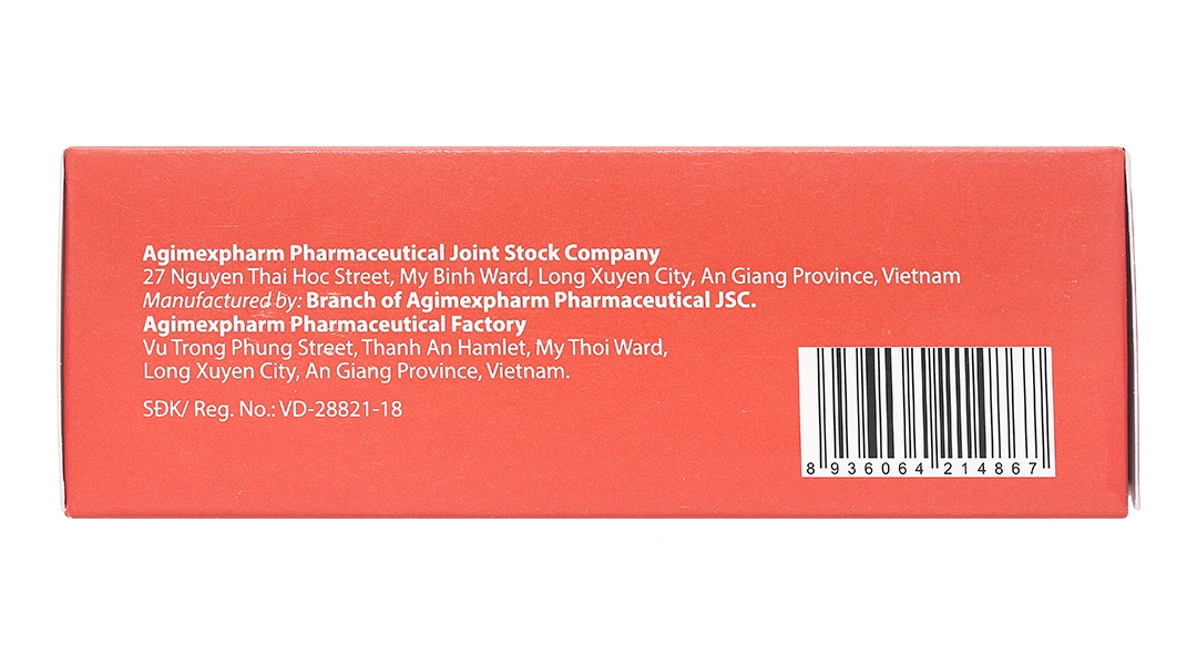 Agimetpred 16 mg kháng viêm, ức chế miễn dịch (6 vỉ x 10 viên) - 3