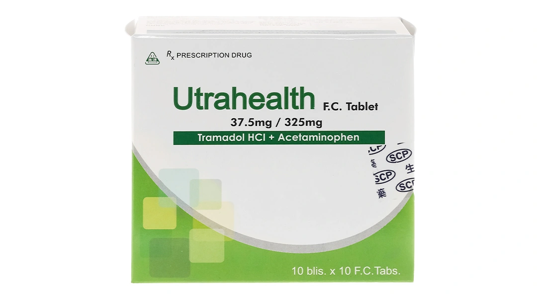 Utrahealth F.C Tablet trị các cơn đau trung bình đến nặng (10 vỉ x 10 viên) - 1