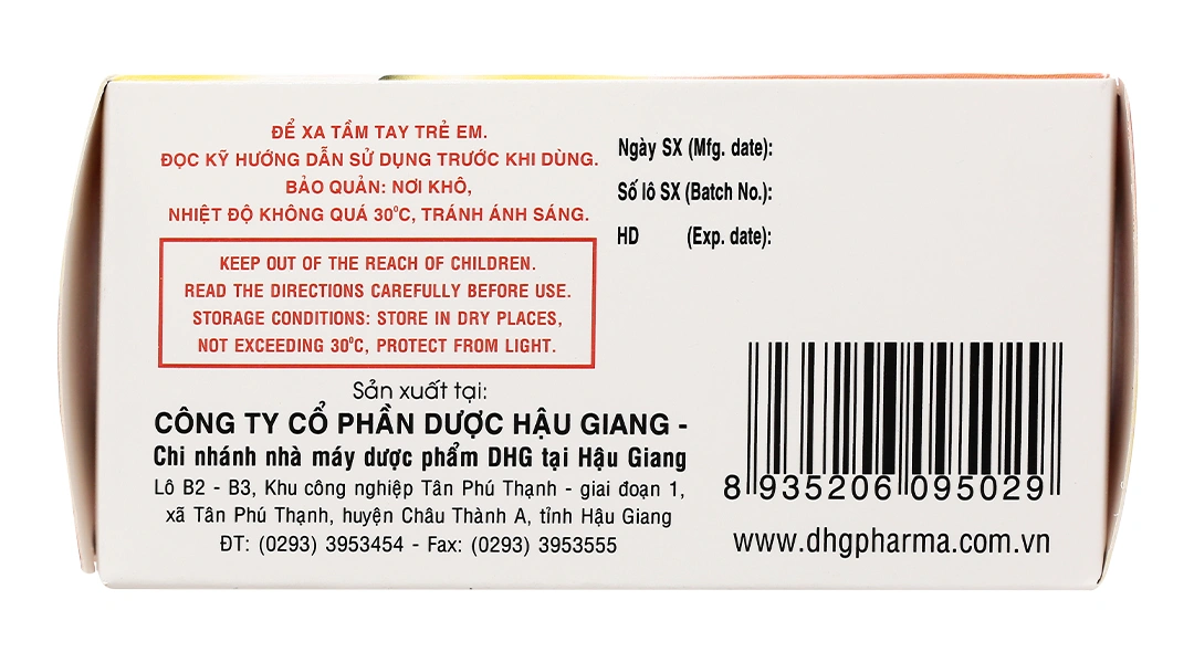 Hagifen 400mg giảm đau, hạ sốt, kháng viêm (10 vỉ x 10 viên) - 3