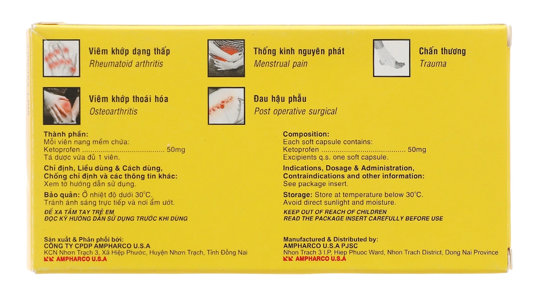 Nidal Day 50mg giảm đau, kháng viêm xương khớp (3 vỉ x 10 viên) - 2