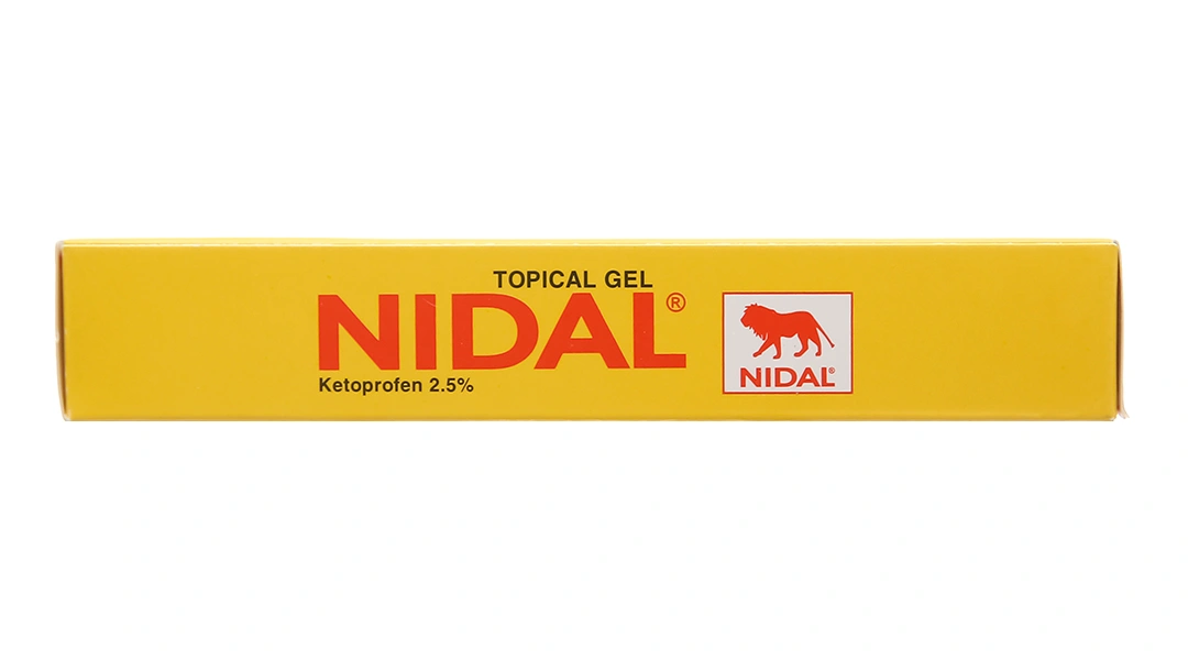 Gel bôi Nidal giảm đau, kháng viêm xương khớp tuýp 30g - 2