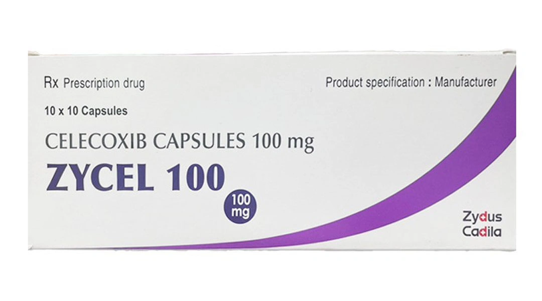 Zycel 100 giảm các triệu chứng viêm xương khớp và viêm khớp dạng thấp (10 vỉ x 10 viên) - 1
