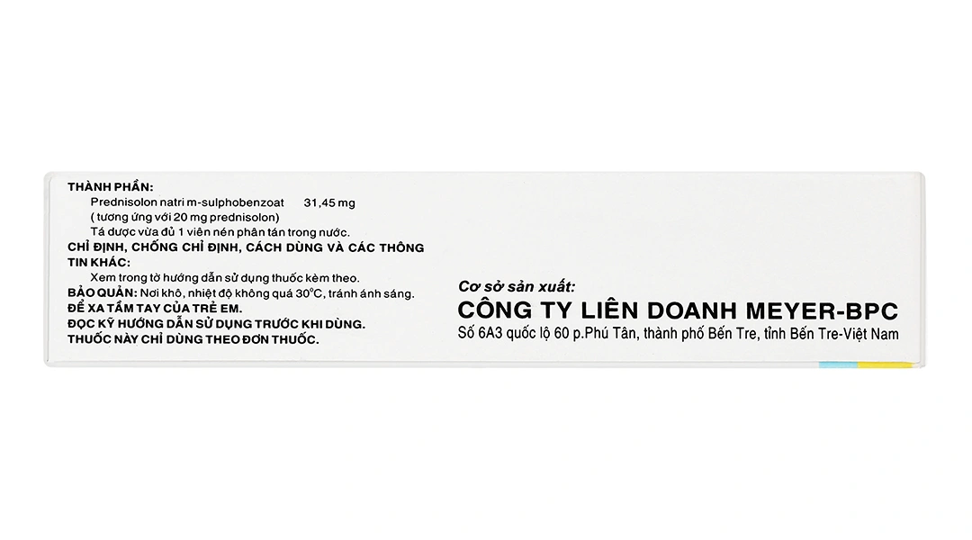 Soredon NN 20 hỗ trợ chống viêm và ức chế miễn dịch (3 vỉ x 10 viên) - 3