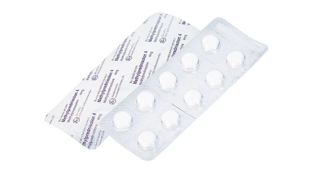 Methylprednisolon 4 Khapharco chống viêm, ức chế miễn dịch (10 vỉ x 10 viên) - 6