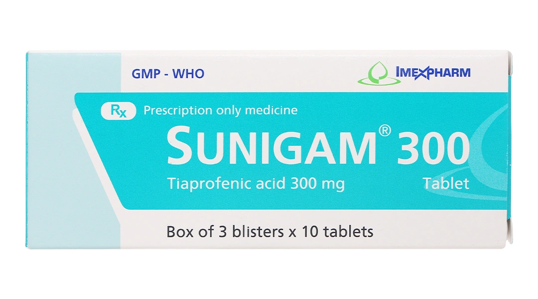 Sunigam 300 giúp giảm đau, kháng viêm (3 vỉ x 10 viên) - 1