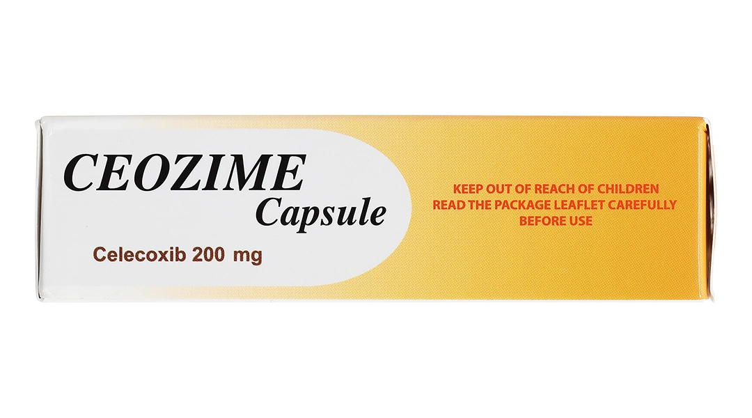 Ceozime Capsule 200mg trị chứng thoái hóa khớp, viêm khớp dạng thấp (3 vỉ x 10 viên) - 2