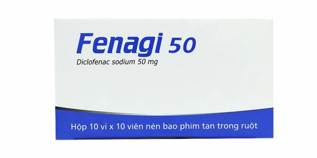 Fenagi 50 giảm đau, kháng viêm các triệu chứng về khớp (10 vỉ x 10 viên) - 1