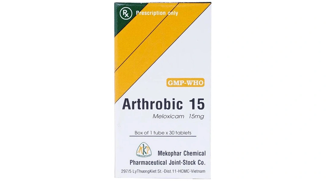 Arthrobic 15 điều trị viêm đau xương khớp, viêm khớp dạng thấp lọ 30 viên - 1