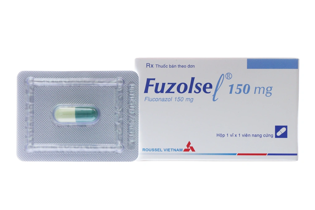 Fuzolsel 150mg trị nhiễm nấm (1 vỉ x 1 viên) - 1