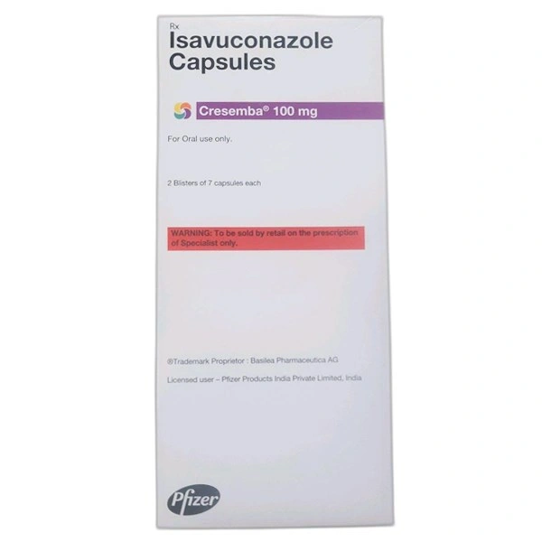 Cresemba 100mg trị nhiễm nấm Aspergillus xâm lấn