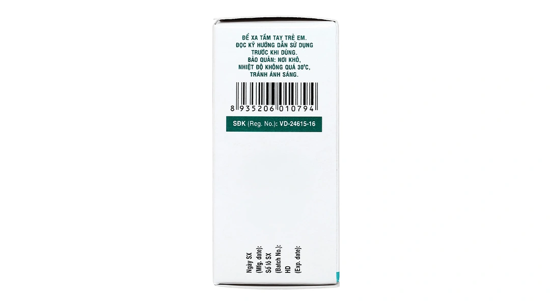 Cốm pha hỗn dịch uống Klamentin 250/31.25 trị nhiễm khuẩn (24 gói x 1g) - 3