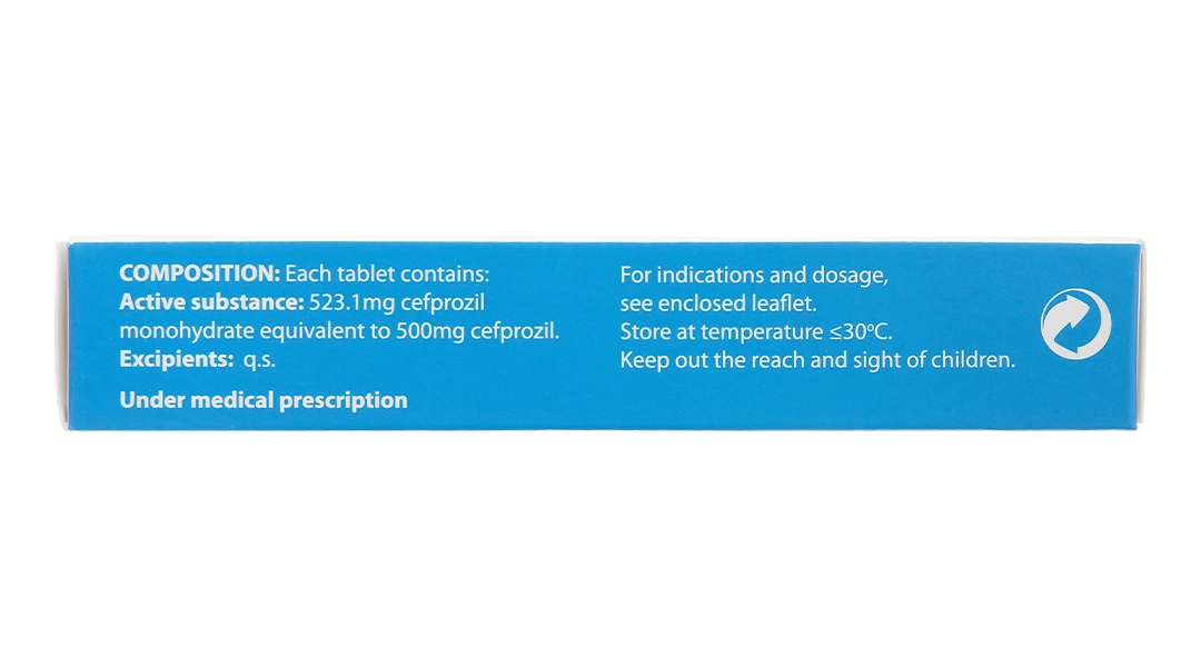 Pricefil 500mg trị nhiễm khuẩn đường hô hấp (1 vỉ x 12 viên) - 2