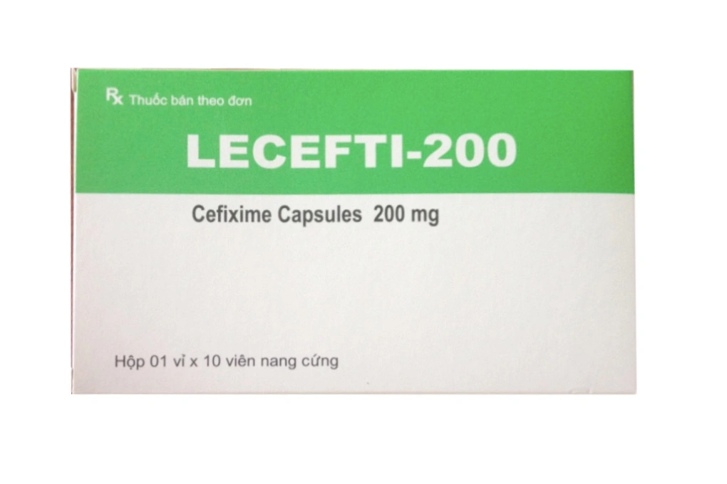 Lecefti-200 trị nhiễm khuẩn (1 vỉ x 10 viên) - 