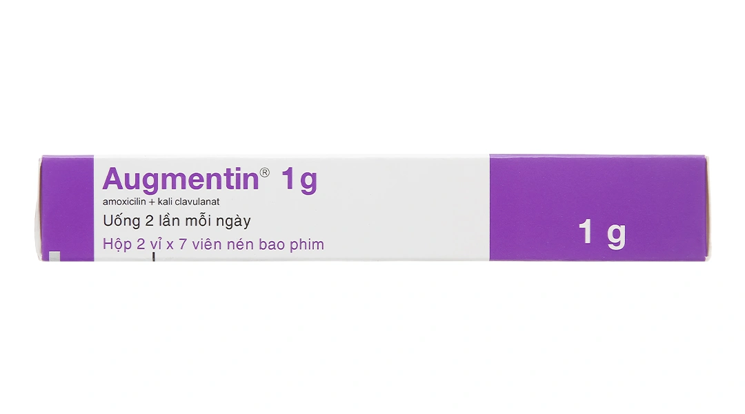 Augmentin GSK 1g điều trị nhiễm khuẩn (2 vỉ x 7 viên) - 3