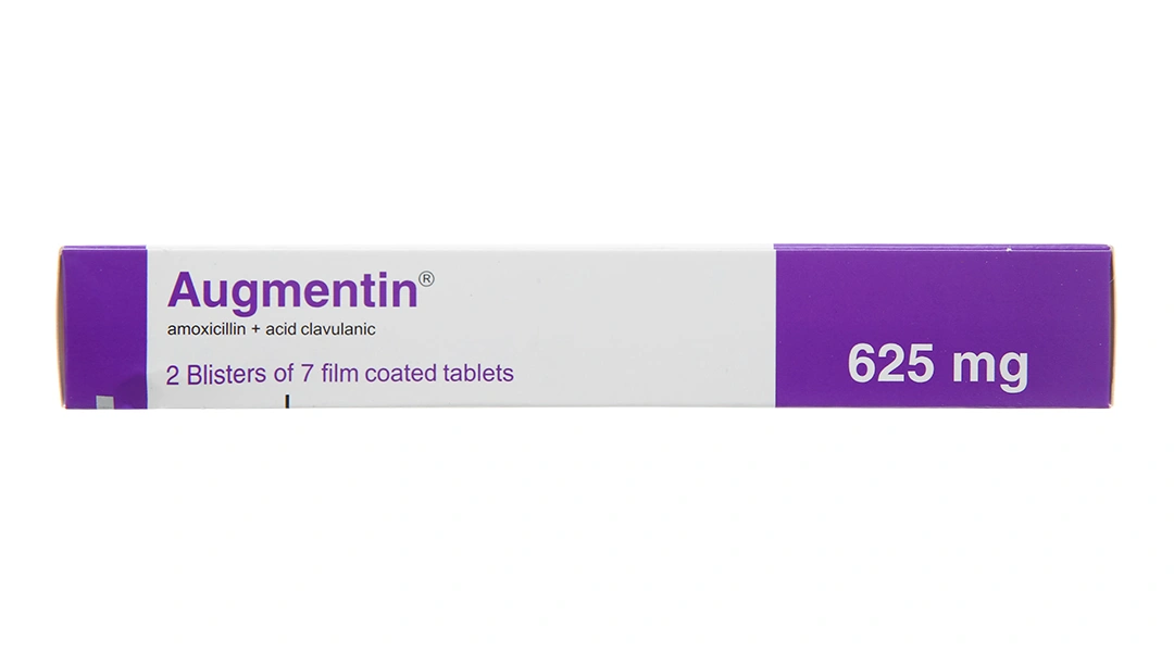 Augmentin 625mg trị nhiễm khuẩn do vi khuẩn nhạy cảm (2 vỉ x 7 viên) - 2
