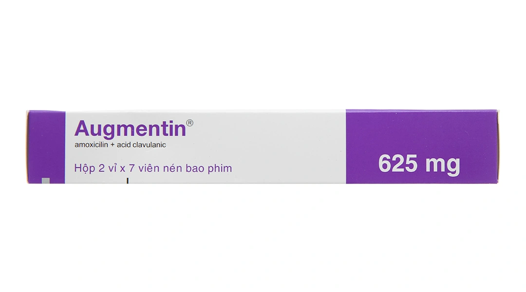 Augmentin 625mg trị nhiễm khuẩn do vi khuẩn nhạy cảm (2 vỉ x 7 viên) - 3