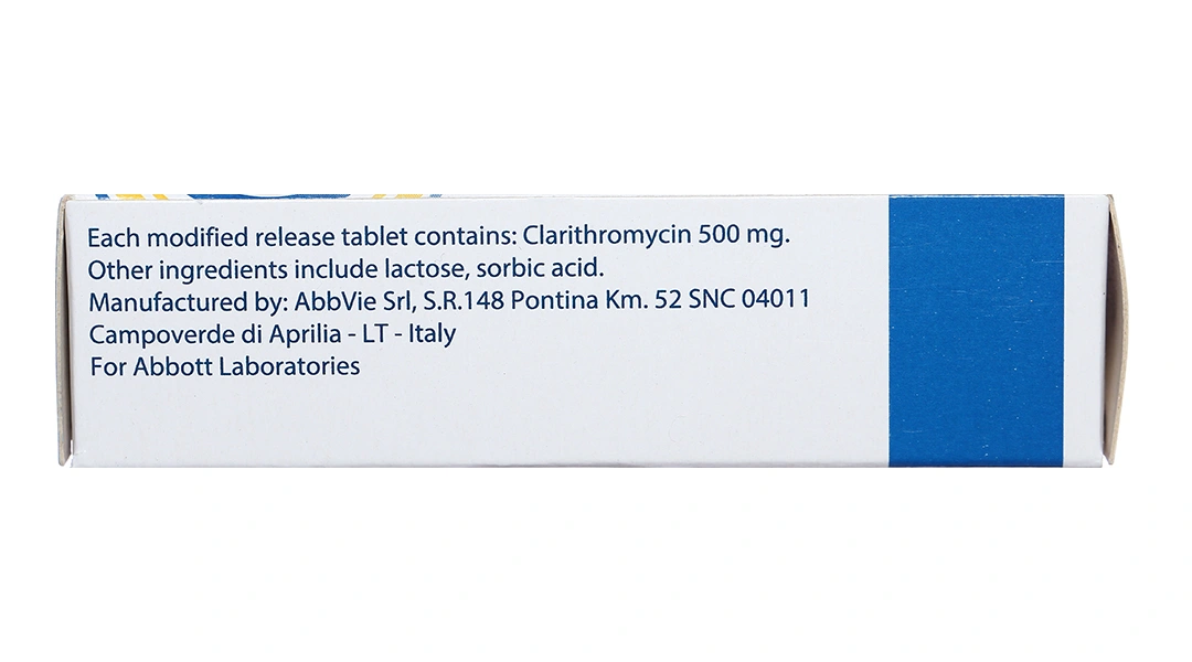 Klacid MR 500mg trị các nhiễm khuẩn do vi khuẩn nhạy cảm (1 vỉ x 5 viên) - 2