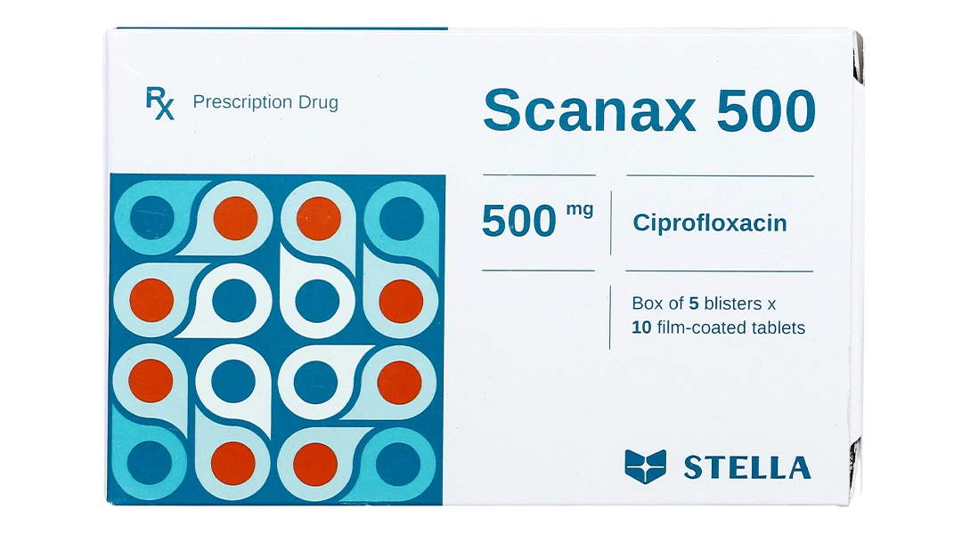 Scanax 500 trị nhiễm khuẩn (5 vỉ x 10 viên) - 1