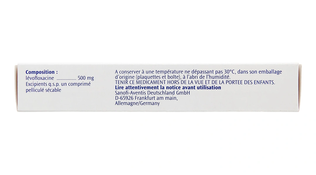 Tavanic 500mg trị nhiễm khuẩn (1 vỉ x 5 viên) - 3