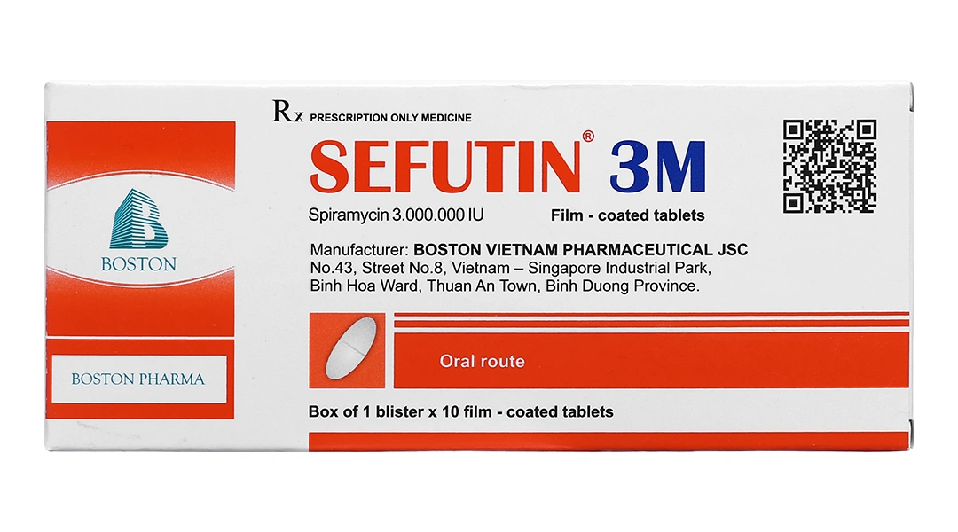 Sefutin 3M trị nhiễm khuẩn (1 vỉ x 10 viên) - 2
