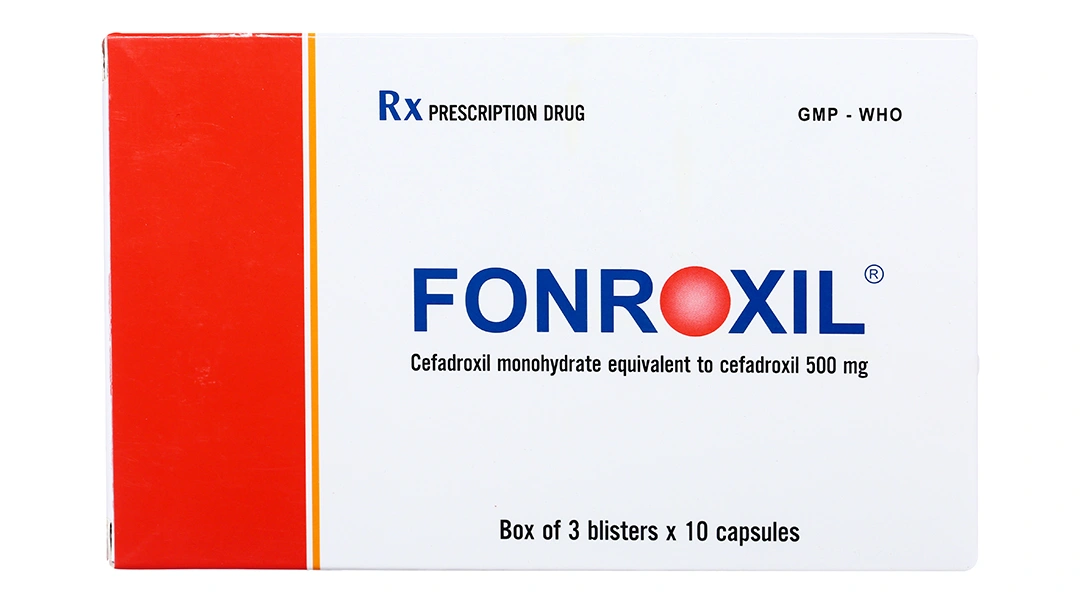 Fonroxil 500mg trị nhiễm khuẩn (3 vỉ x 10 viên) - 1