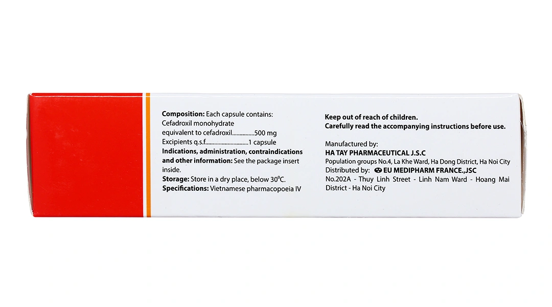 Fonroxil 500mg trị nhiễm khuẩn (3 vỉ x 10 viên) - 3
