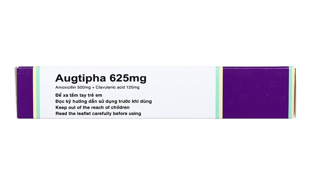 Augtipha 625mg điều trị nhiễm khuẩn (2 vỉ x 10 viên) - 3