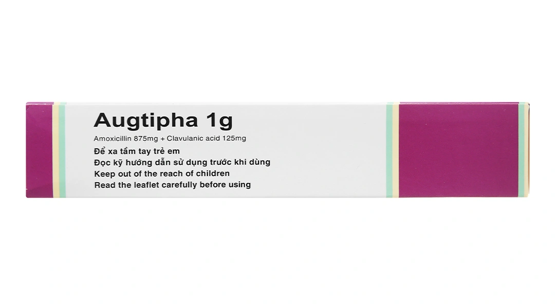 Augtipha 1g trị nhiễm khuẩn (2 vỉ x 10 viên) - 2