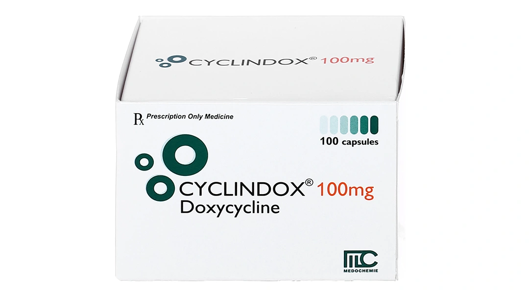 Cyclindox 100mg trị nhiễm khuẩn (10 vỉ x 10 viên) - 1